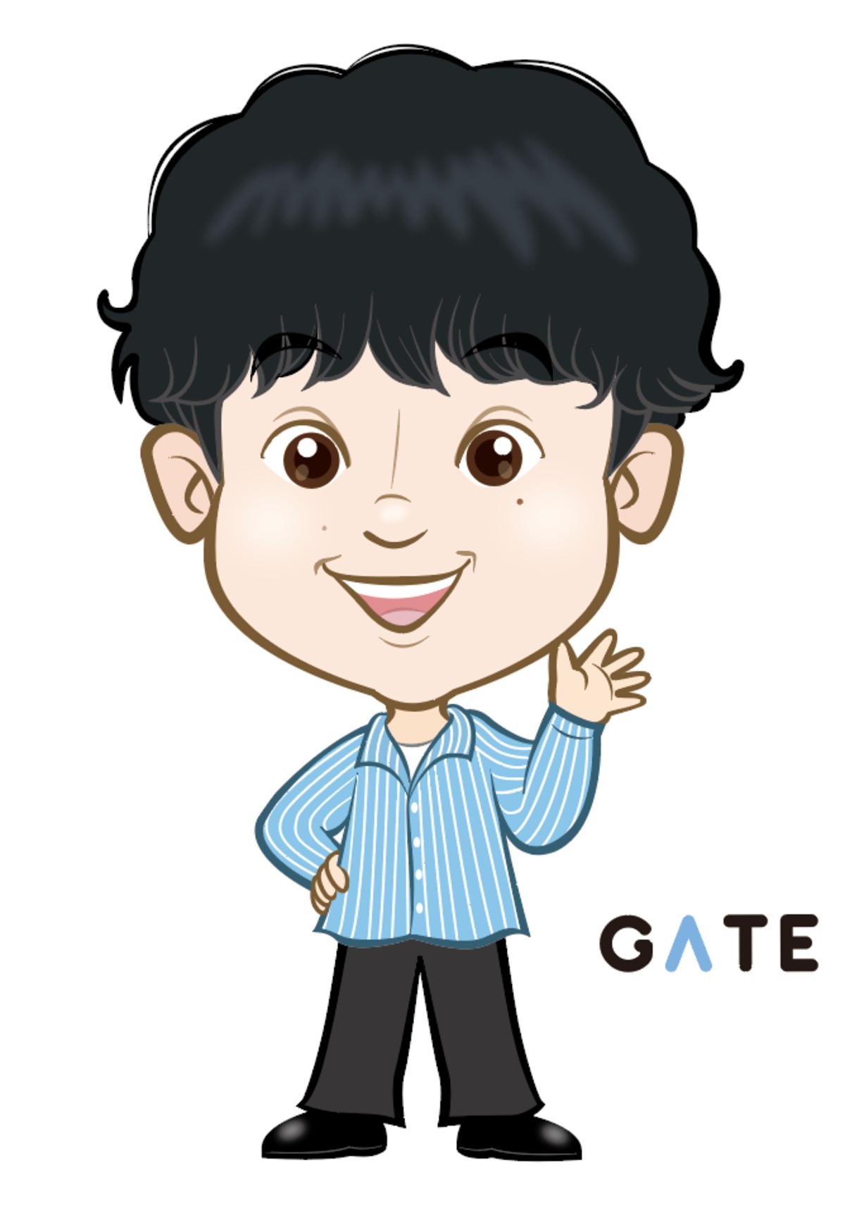 中塚智ステッカーA | GATEオンラインショップ