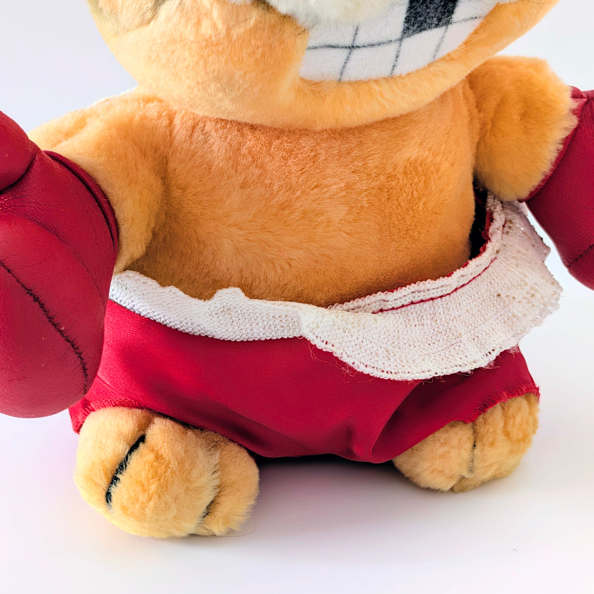 ☆ VINTAGE 1980年代初期 ☆【 Garfield ( ガーフィールド ) 】『 boxer ボクサーガーフィールド 』【B】ぬいぐるみ プラッシュ plush 1980年代年製 〚アメリカン雑貨 アメトイ〛