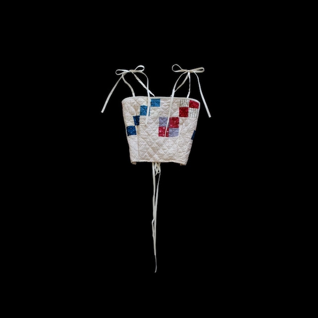 Re; project / 【Corset Bustier】1920s American Patchwork Quilted