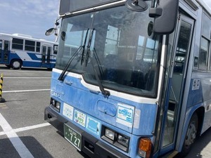 押ボタン：熊本200か727号車（産交バス）