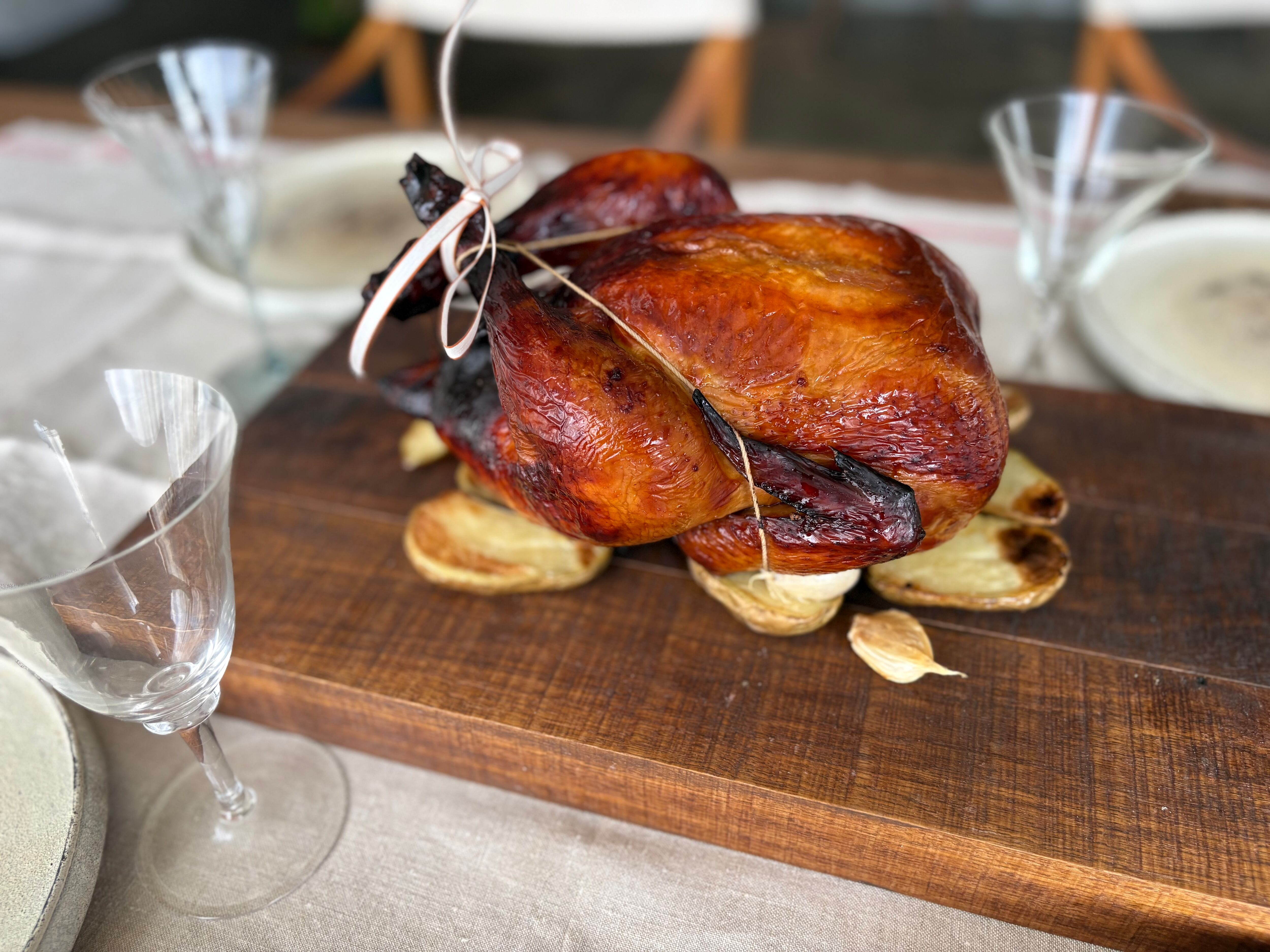 年末〜お正月用　スモークローストチキン１羽　＊店頭受け渡し限定