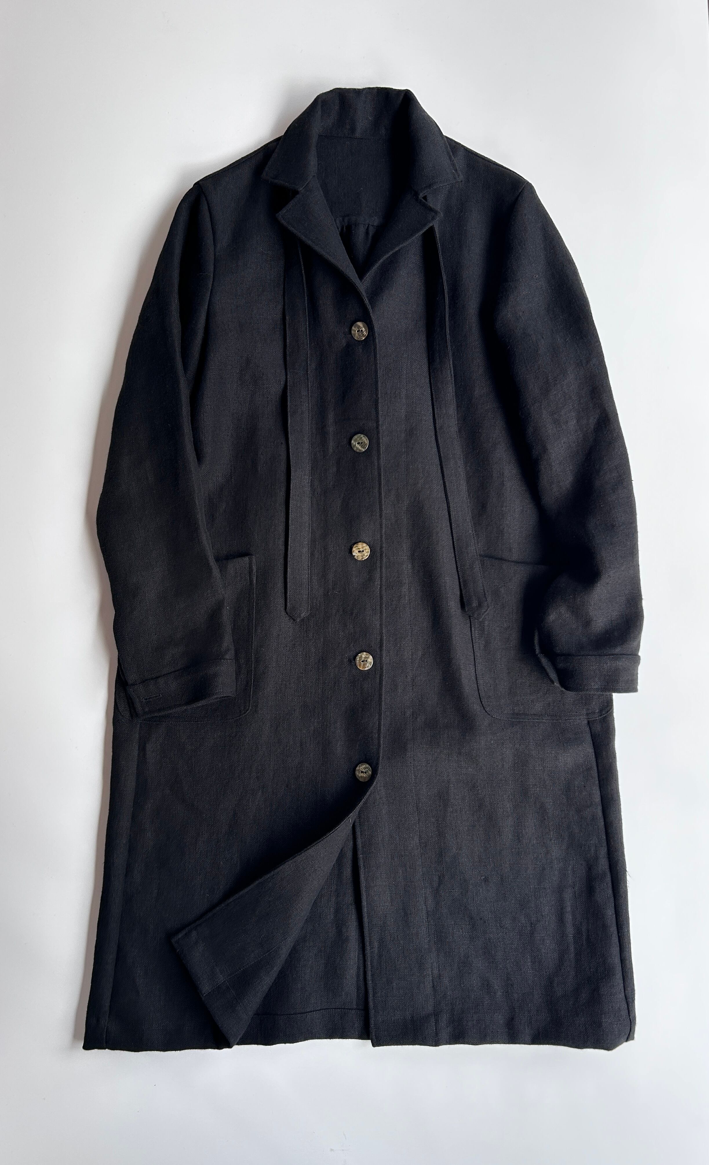 OUTILリネン羽織 OUTIL / Black Linen collection | TIBETAN MARKET