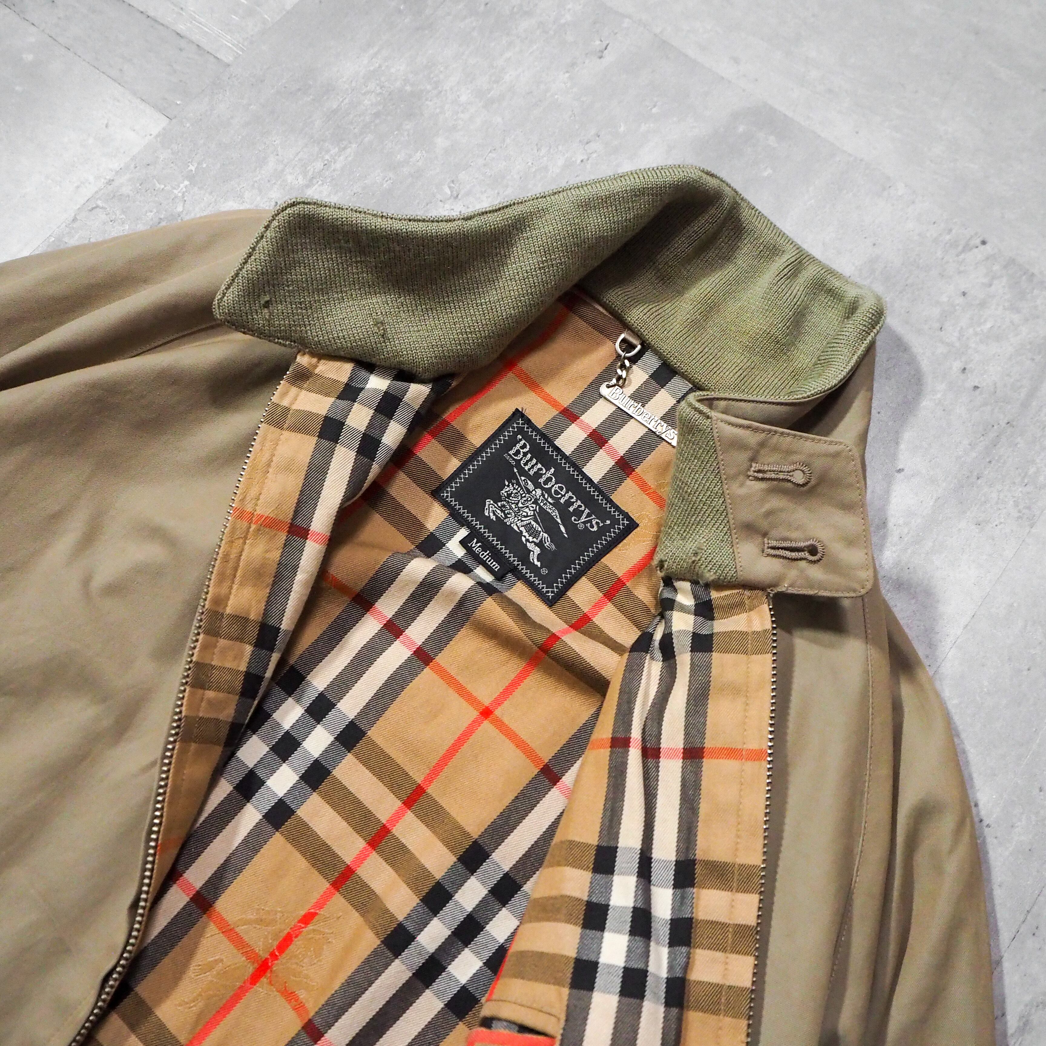 90s “burberrys” Harrington jacket swing top 90年代 バーバリー