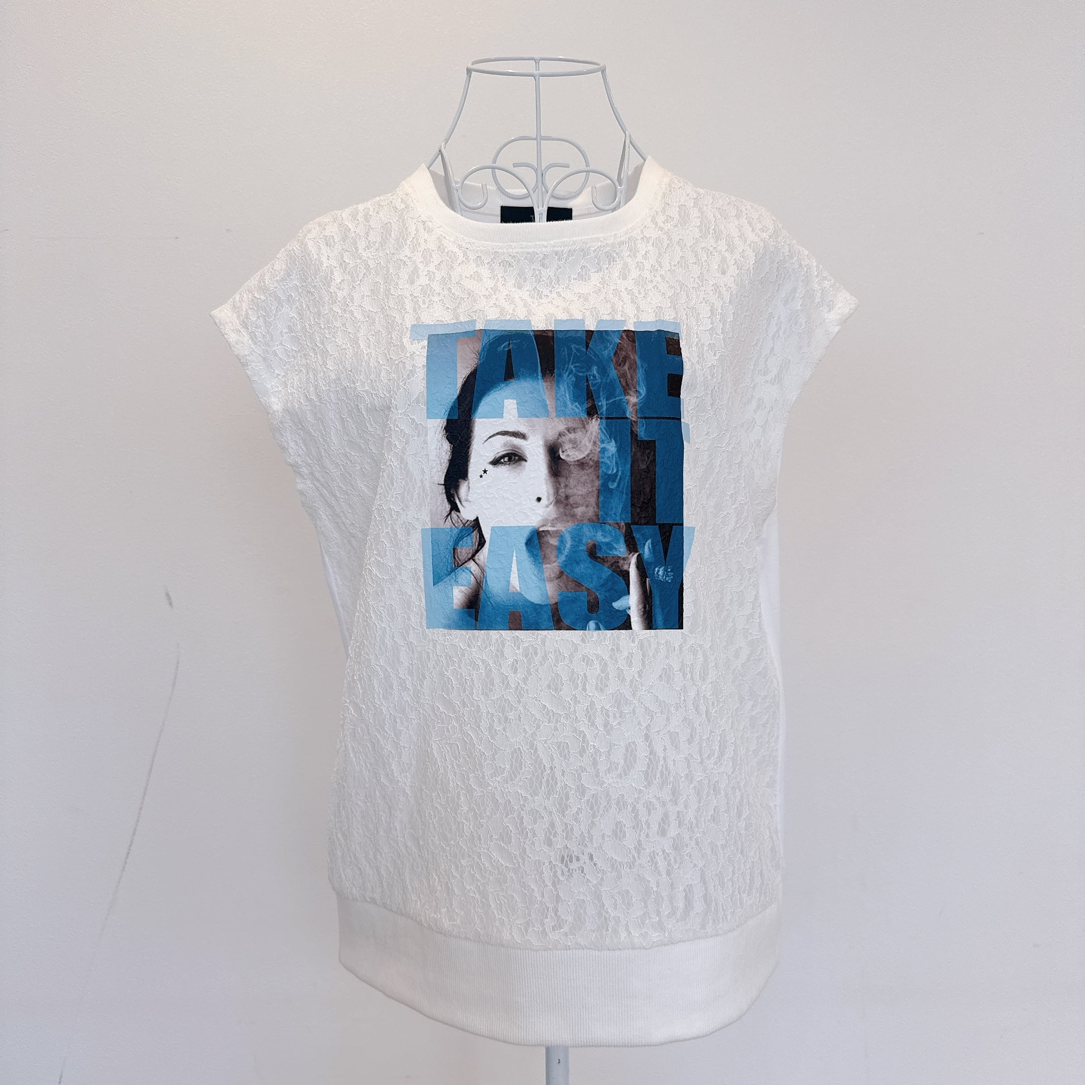 ★店頭受注販売限定★Mia Asterism レースフォトプリントトップス【1621626】