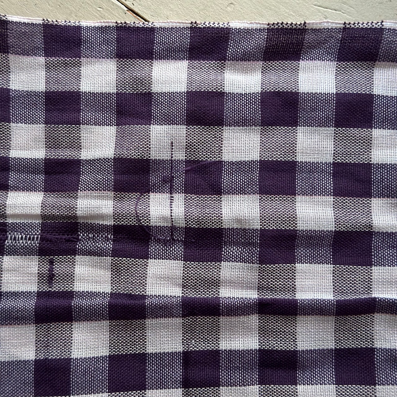 Krama from Cambodia   04   ピンク&パープル　小さいサイズ