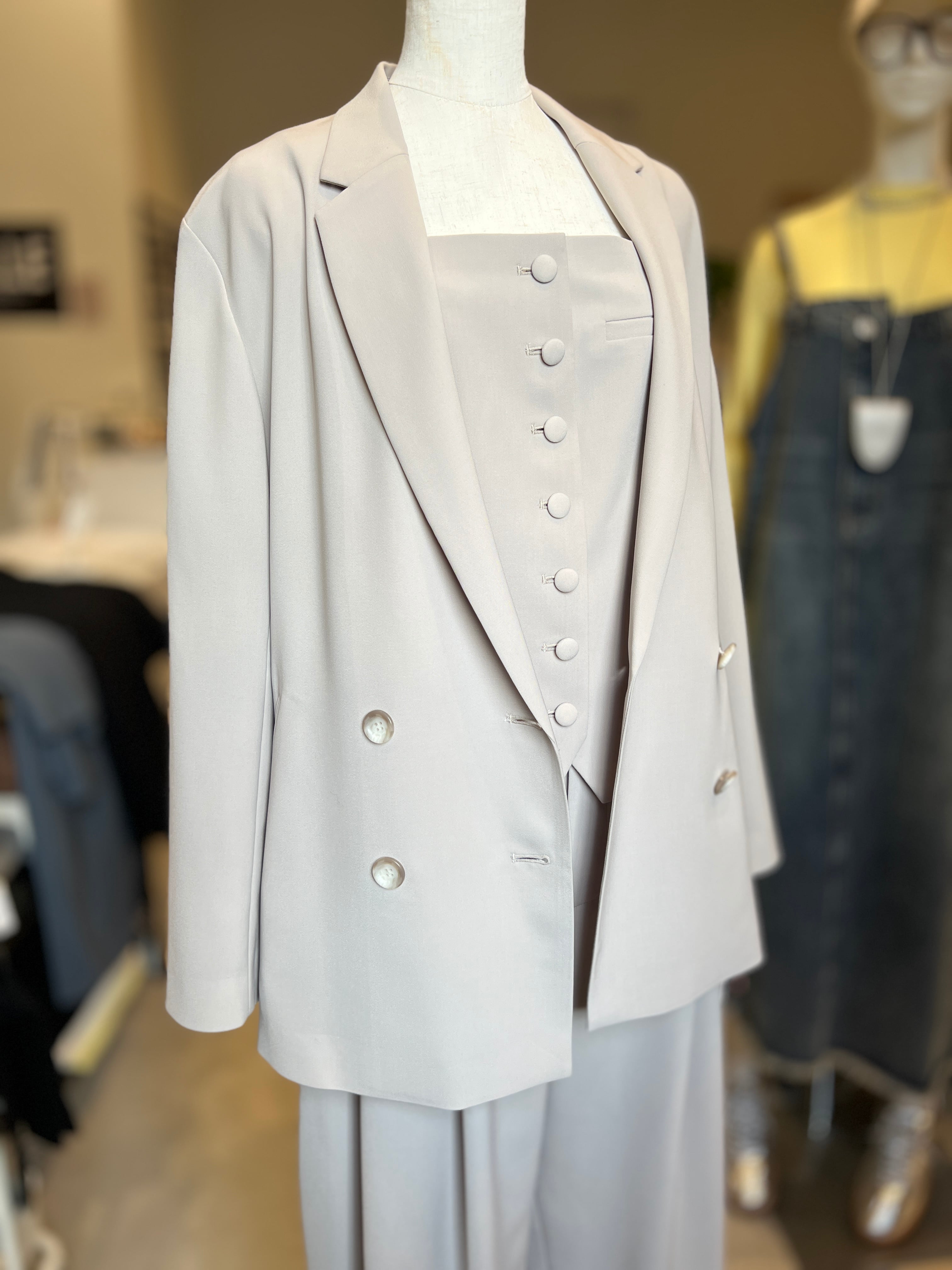 【PASSIONE】3ピース可サイドジップキャミビスチェ 616956