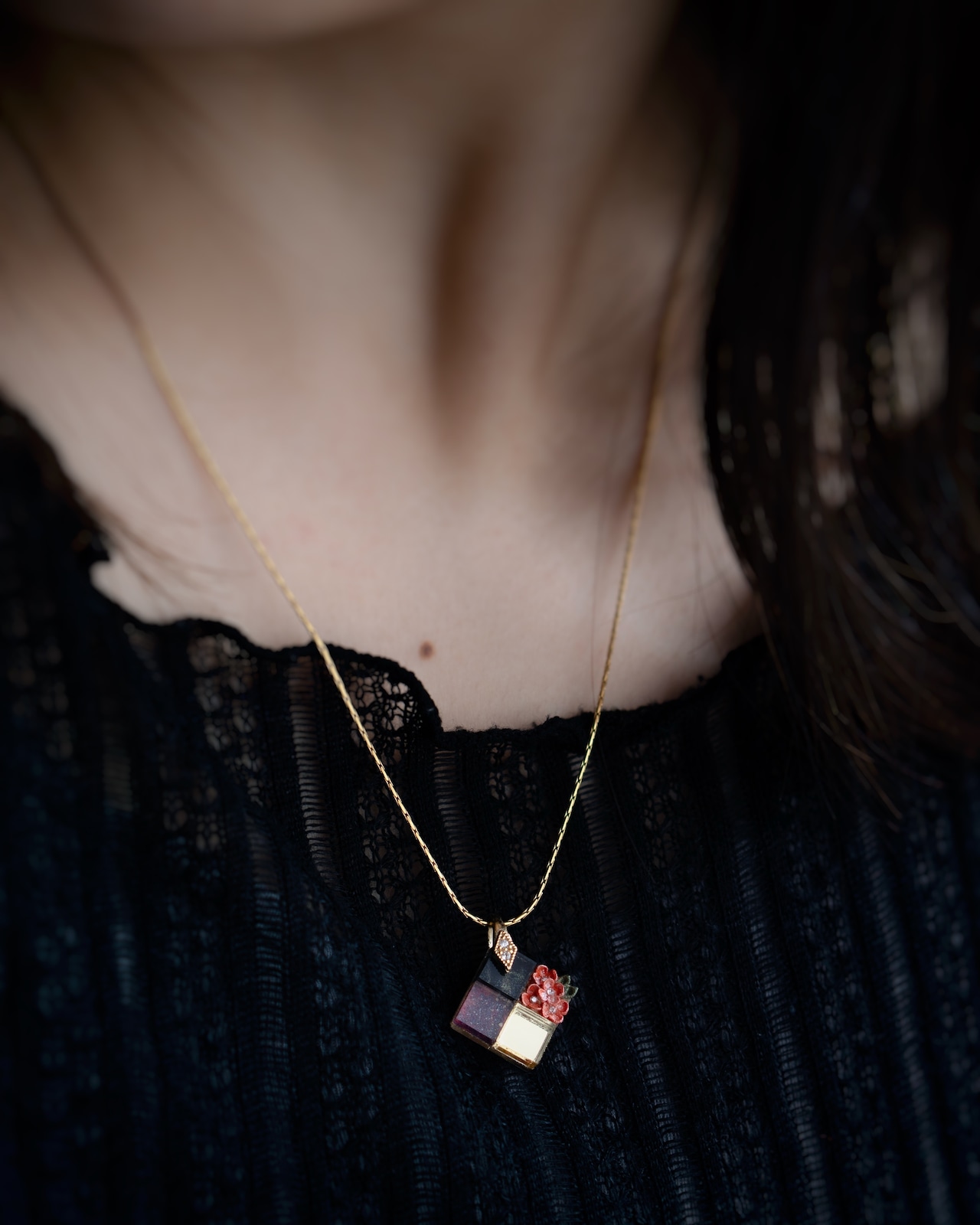 夕映え:necklace