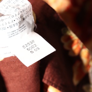 美品 L 03年 パタロハ ウクレレ patagonia アロハシャツ 茶色 パタゴニア ブラウン 総柄