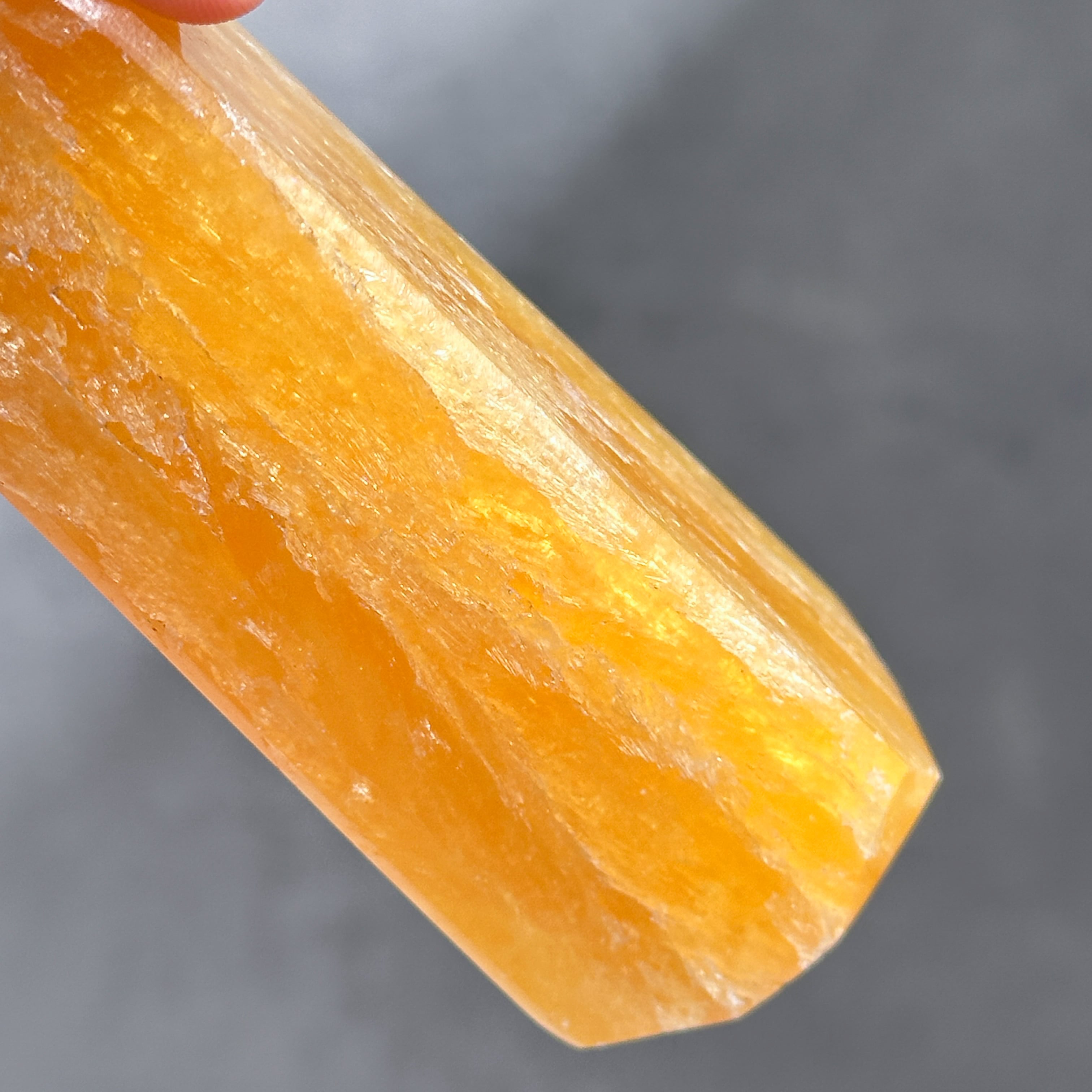 オレンジカルサイト タワー型81◇ Orange Calcite ◇天然石・鉱物