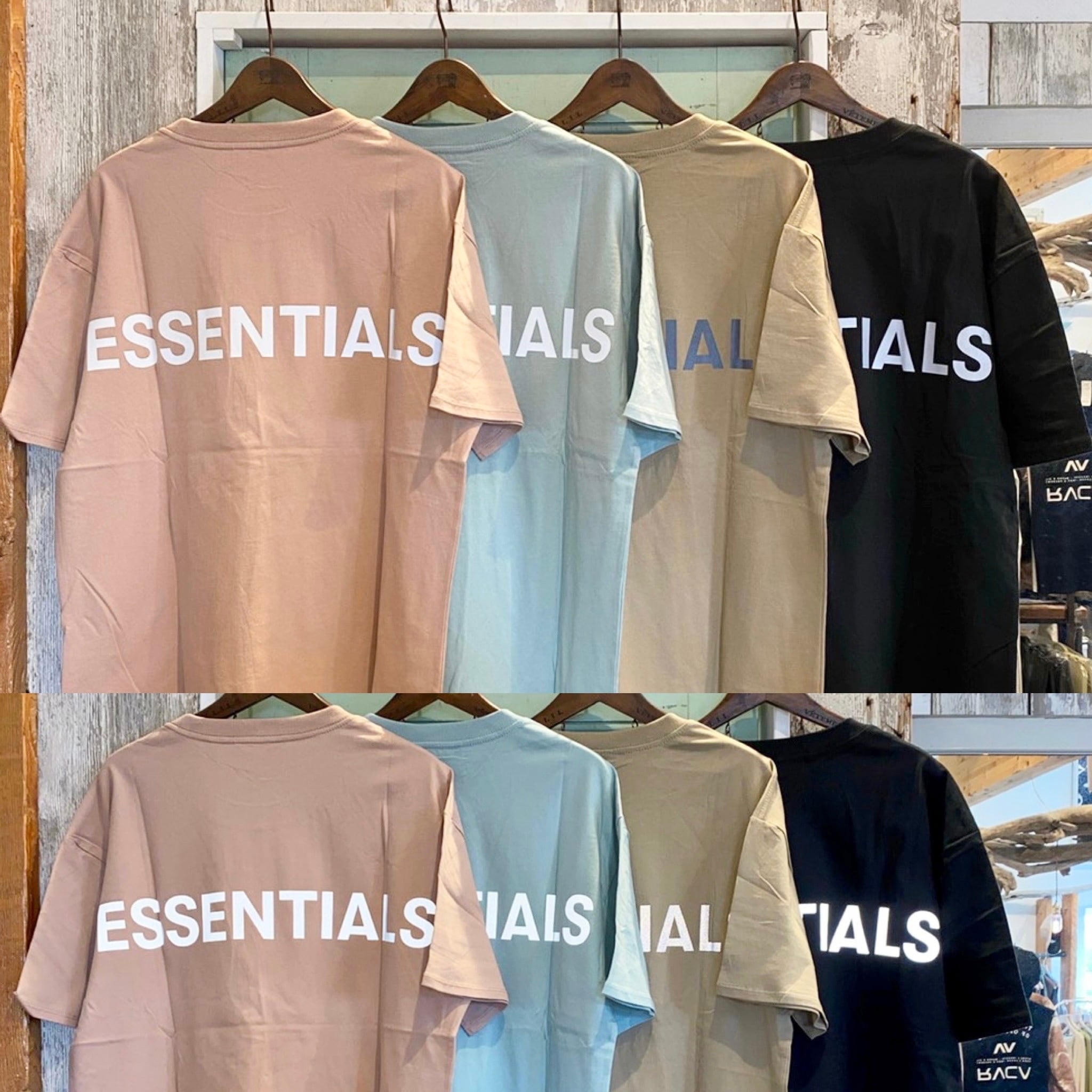 再販！ESSENTIALSエッセンシャルズリフレクター半袖Tシャツ￥12000＋tax