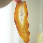 Caramel Ice cream 02 - アゲートヒーリングチャイム / Agate Sun Catcher Wind Chime 679