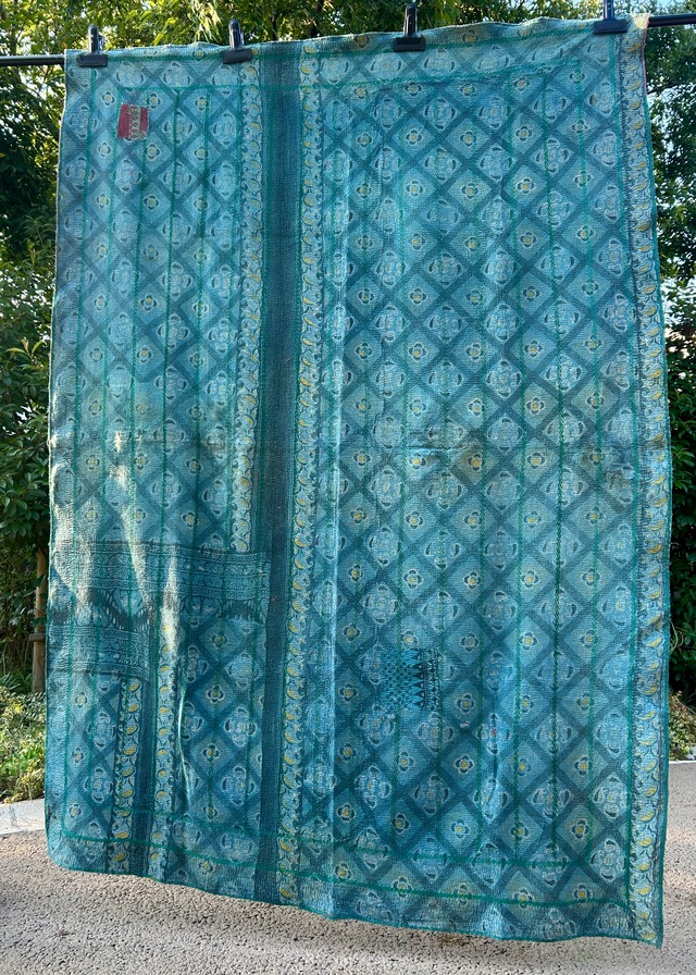 VINTAGE KANTHA QUILT_014