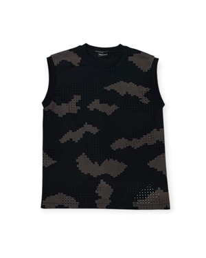 DINGYUN ZHANG / GRID CAMOTANK TOP