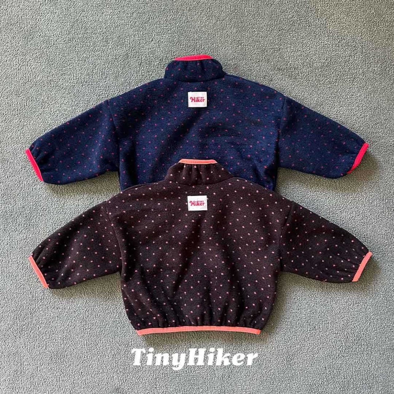 〖取寄〗韓国子供服 / 26winter / TinyHiker / プチドットフリースT / キッズ *XS~XL*