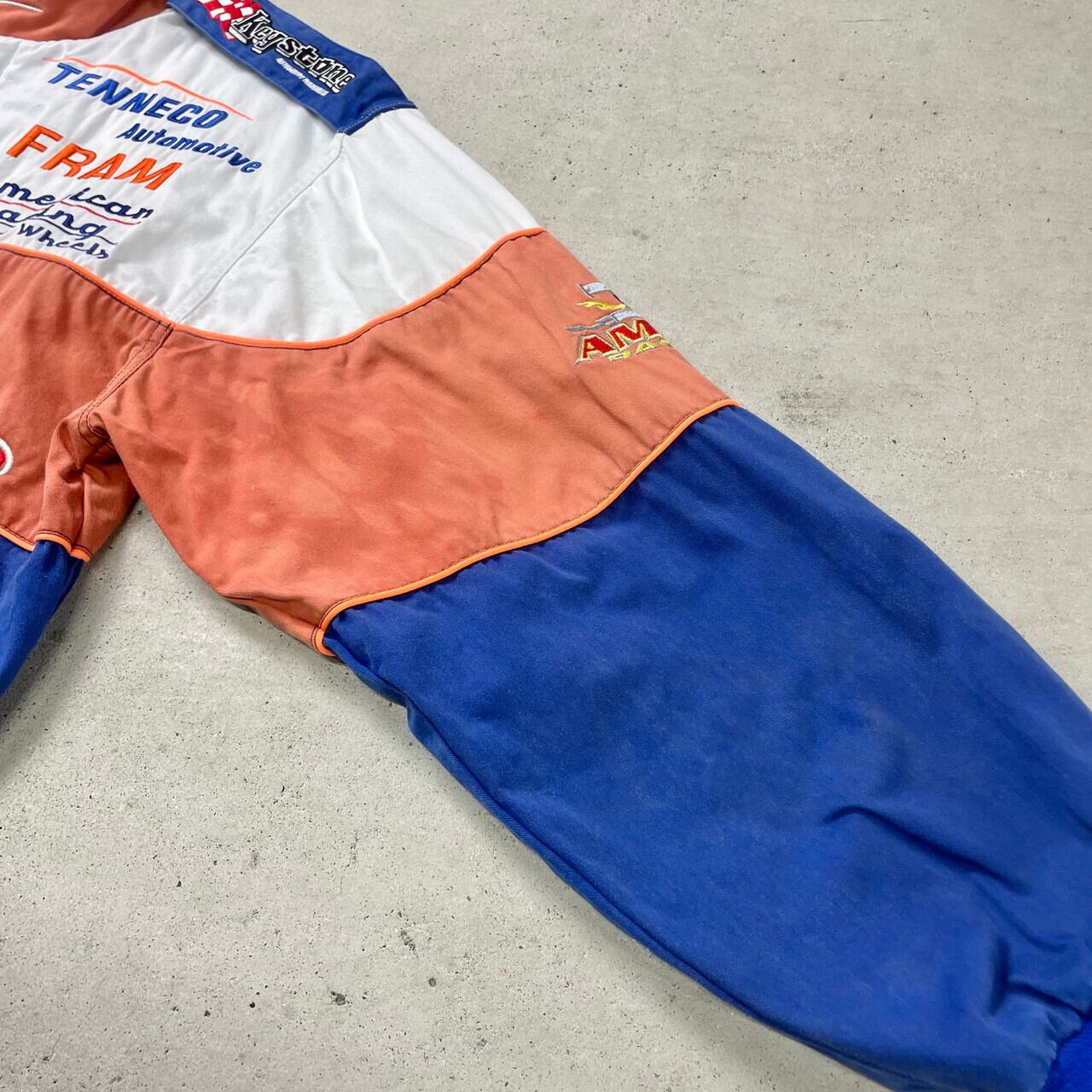 00年代 H3 SPORTGEAR NHRA レーシングジャケット 企業ロゴワッペン