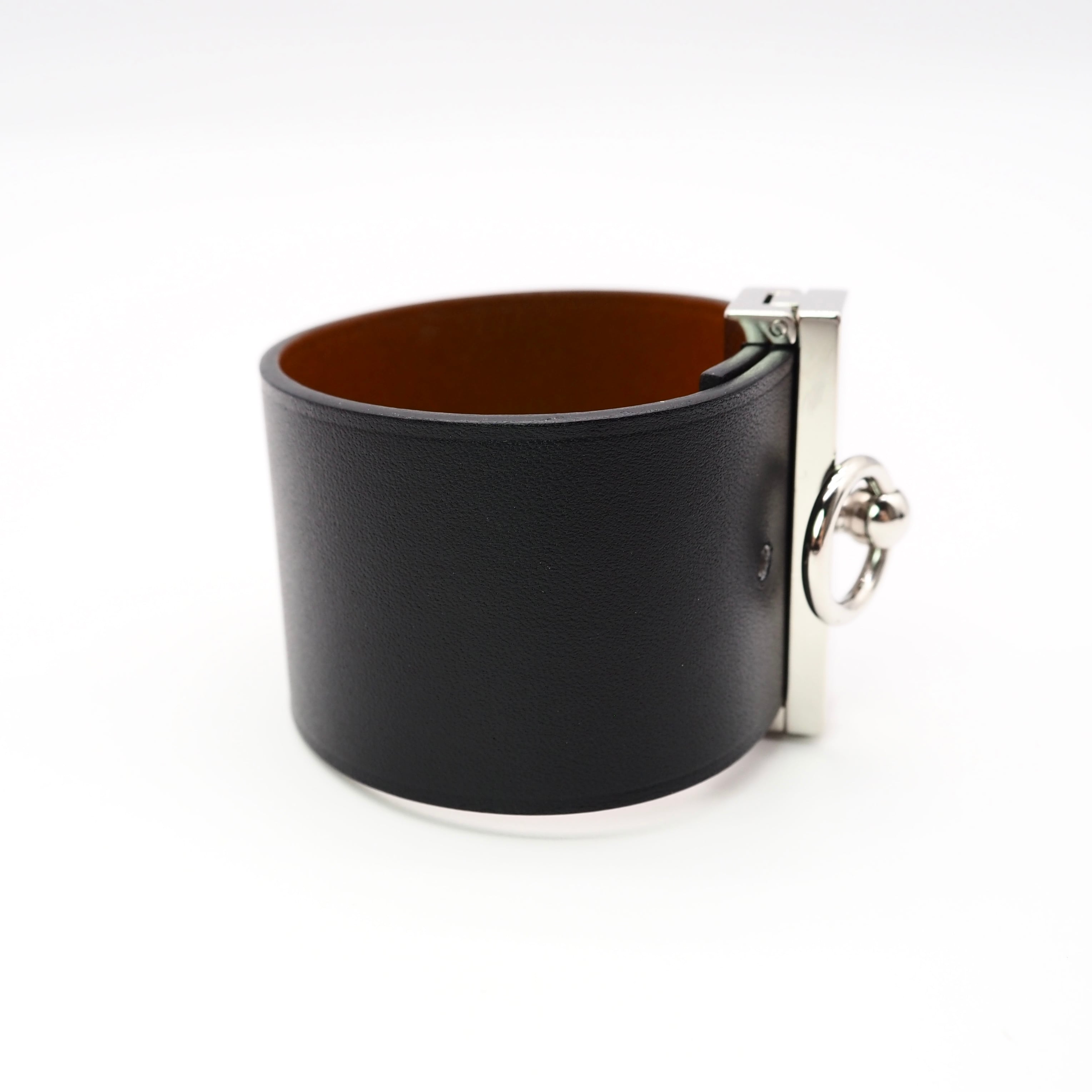HERMES レザーブレスレット ブラック HERMES レザー ブレスレット ブラック エルメス | 2122TOKYO