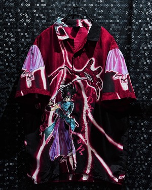 【ÆIEM】SAMURAI SPIRITS “Haohmaru” Full Graphic Open Collar S/S Shirt