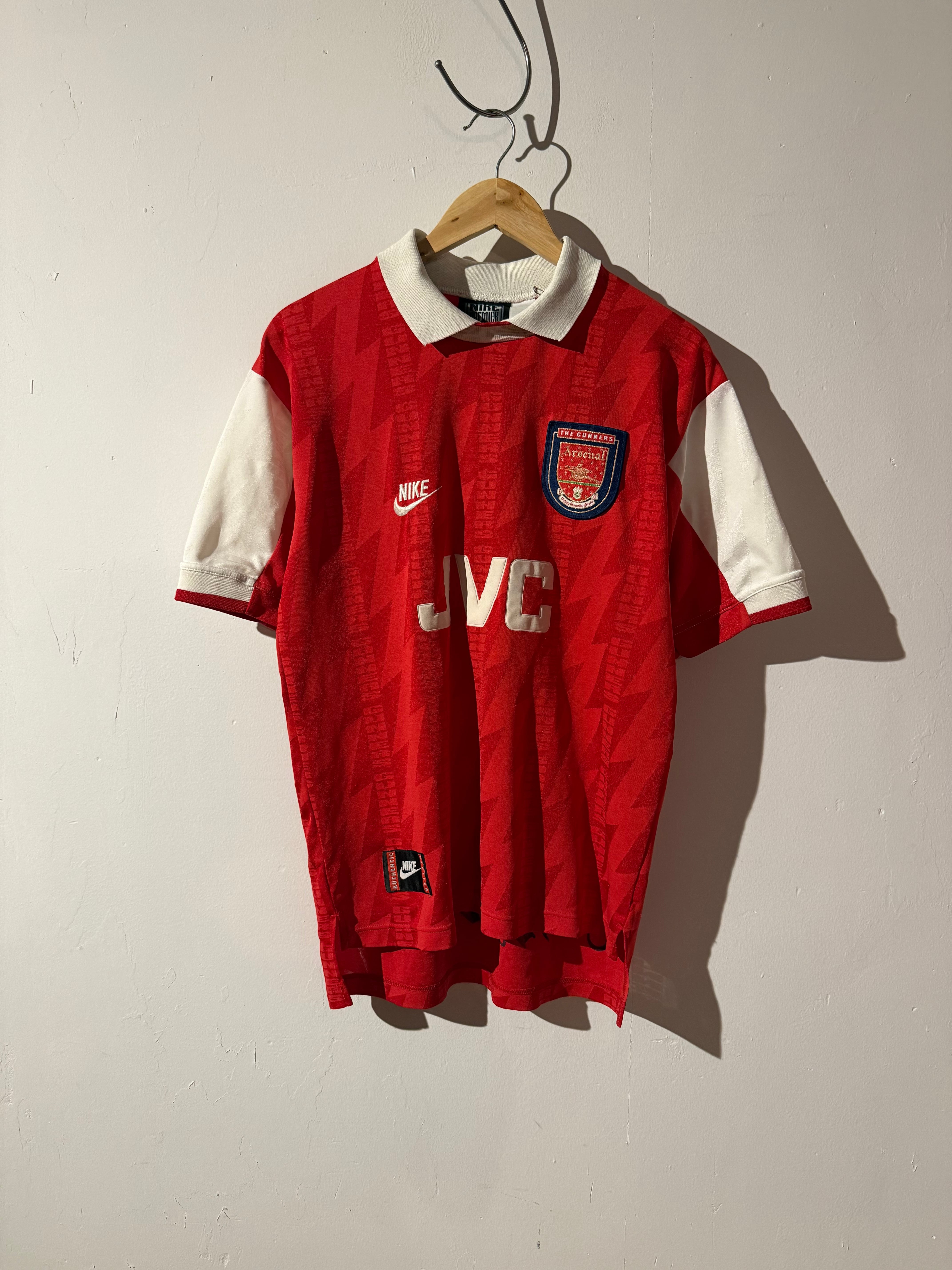 美品！Arsenal FC 94-96 ホーム ユニフォーム　早い者勝ち！ 1994-1996年 アーセナル ホームユニフォーム-KICKO – KICKO JAPAN