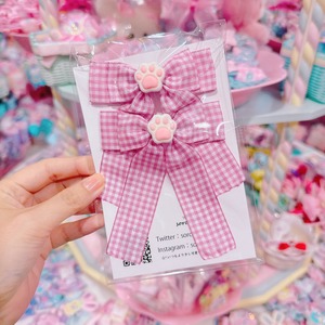 【E10】4-26ツインヘアクリップ