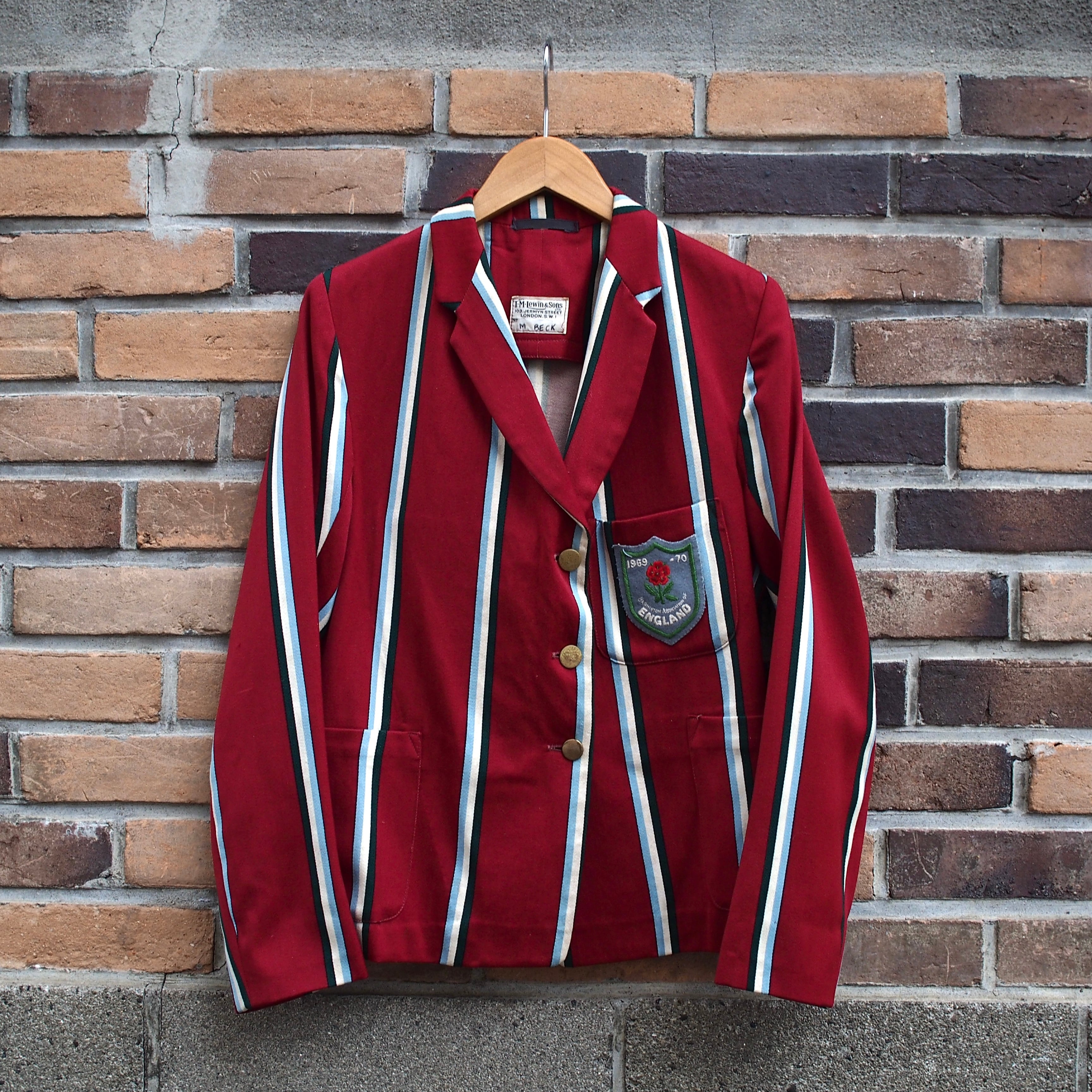 UK 1960's Vintage School Jacket イギリス ビンテージ スクール ...