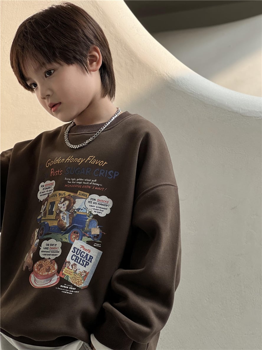 120cm SHUGARCRISP裏起毛トレーナー