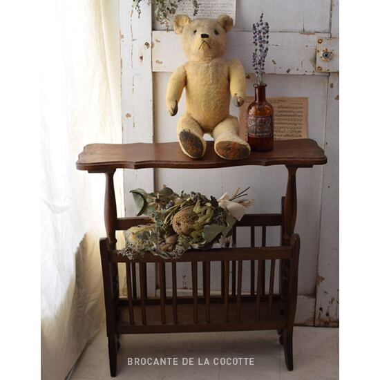 台付きマガジンラック | Brocante de La Cocotte （フランス