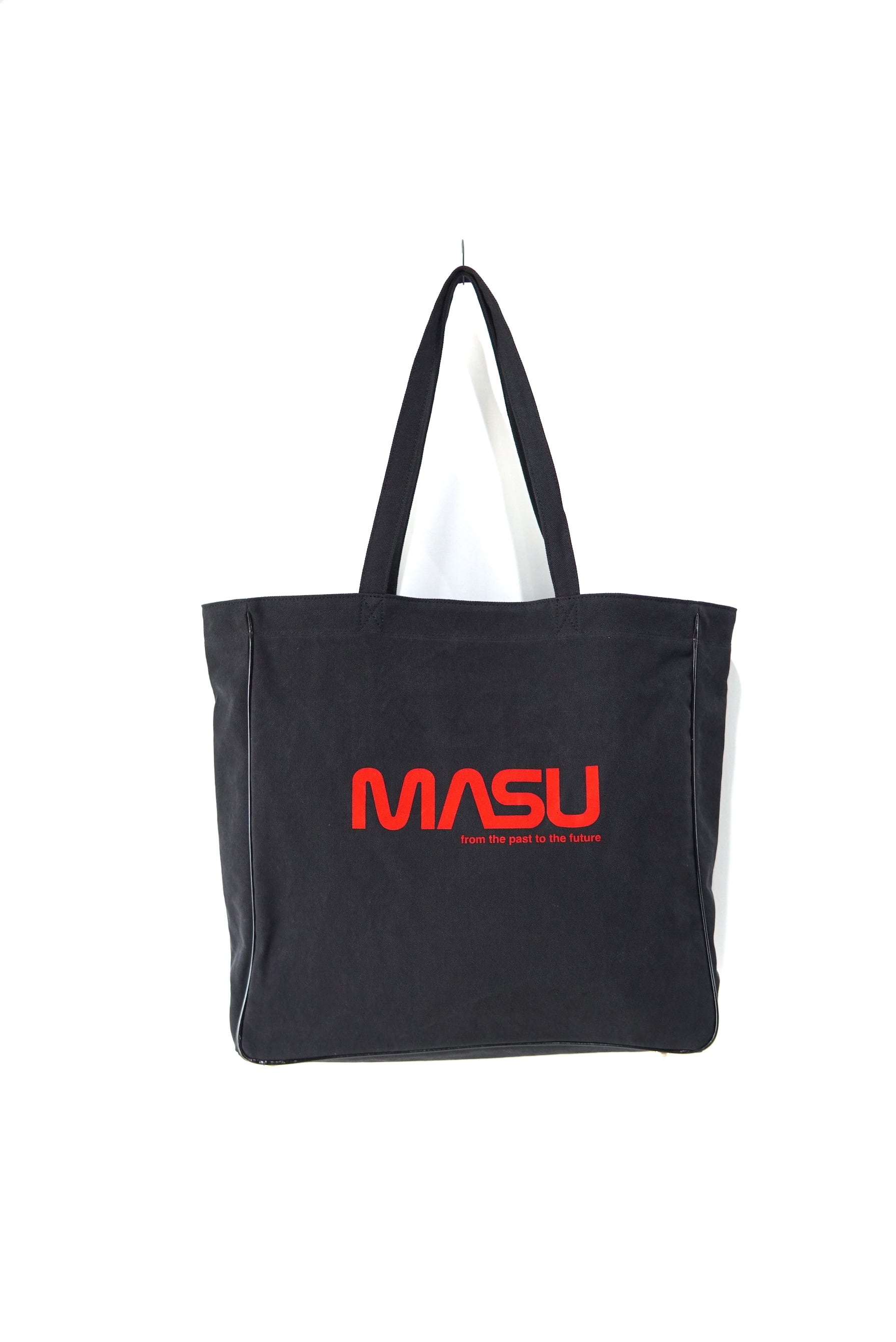 新品　MASU　PLEATED TOTE BAG　コットン　帆布　クリーム MASU / PLEATED TOTE BAG / CREAM | POETRY