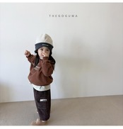 ザゴグマ / THE GOGUMA / バーバラ刺繍トレーナー / 韓国子供服 / キッズ / 26winter〖取寄〗*XS~XL*