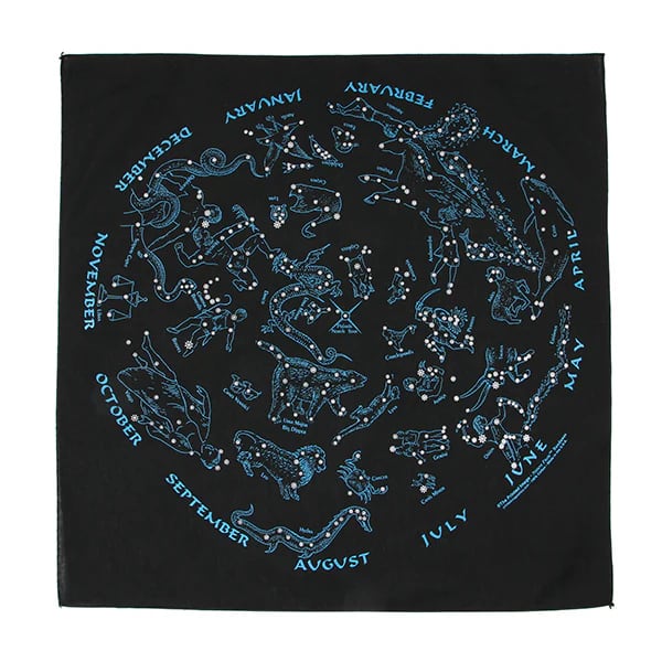 The Printed Image / ネイチャープリントバンダナ（星座） | THE