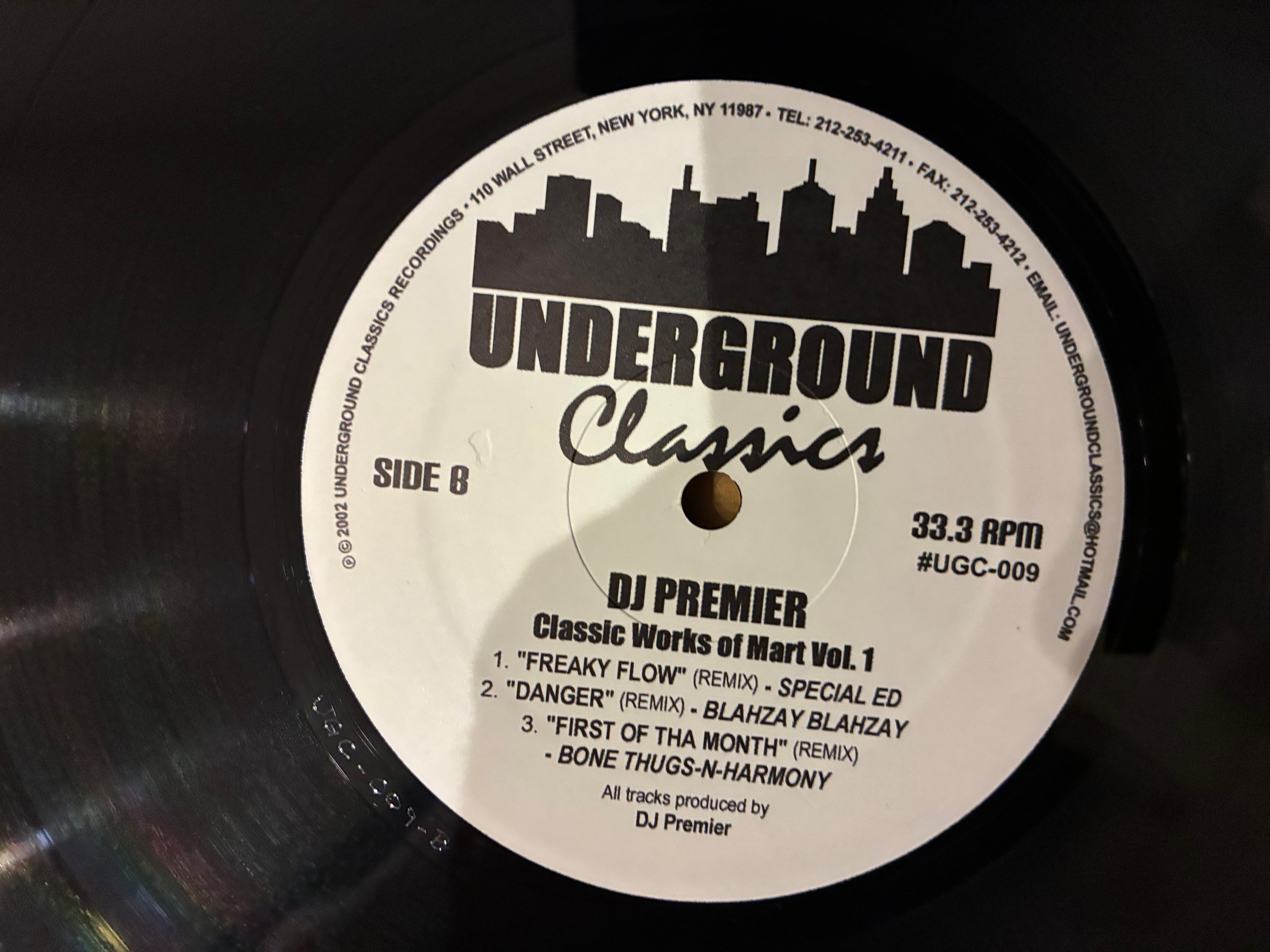 DJ PREMIER / CLASSIC WORKS OF MART VOL.1 | sixteen records