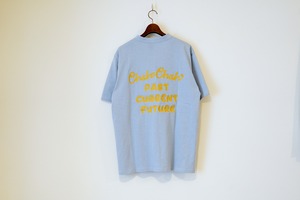 CC EMBROIDERY S/S HENRY NECK TEE -SEA-