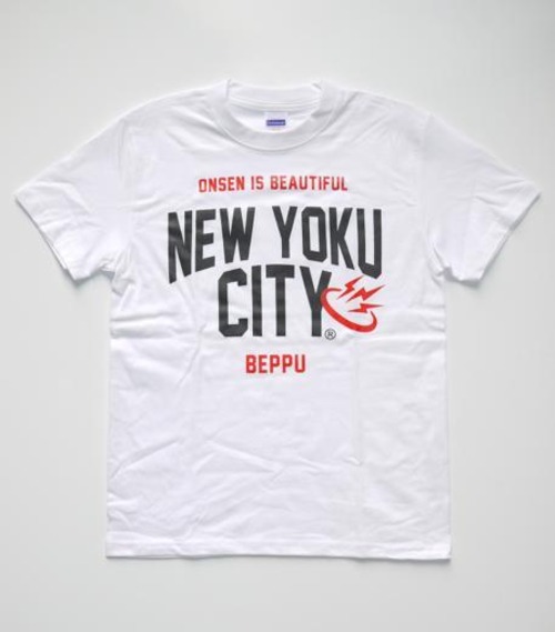 NEW YOKU CITY Tシャツ（WHT別府バージョン)