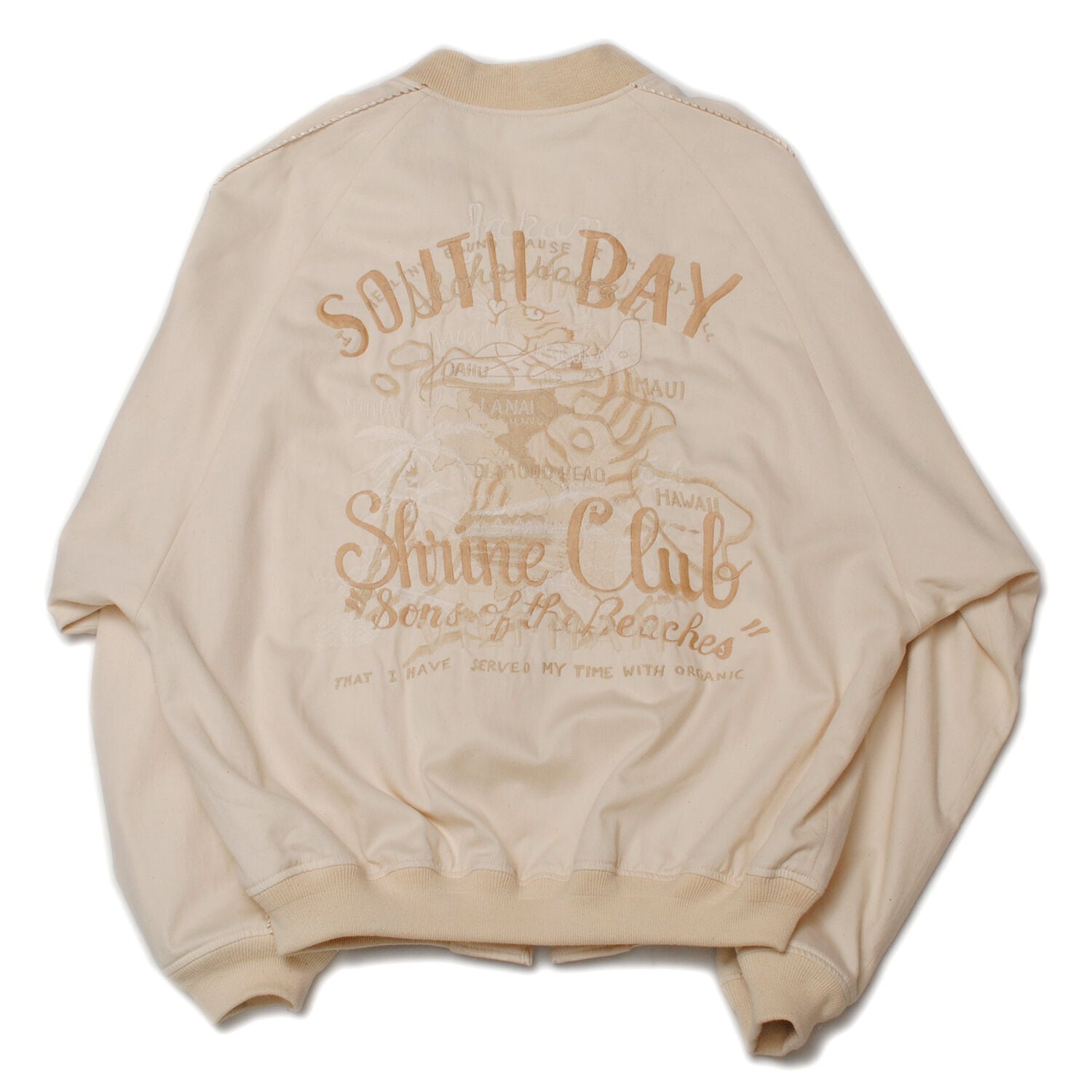 doublet ORGANIC CHAOS SOUVENIR JACKET (WHITE) 22SS16BL135 | IAAAM
