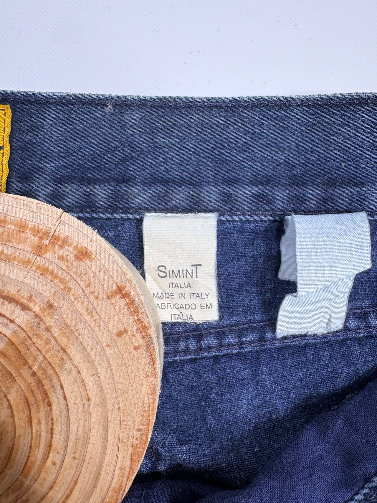 Made in Italy Armani Jeans Faded Navy Denim Pants