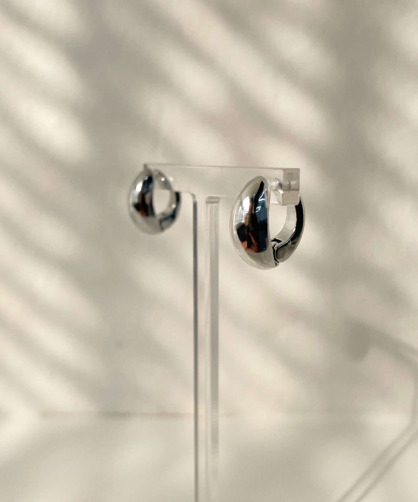 【SELECT】メタルぷっくりクリップイヤリング