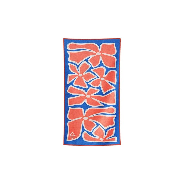 THE NOMADIX（ノマディックス）HAND TOWEL  -WILD FL ST BLUE RED　ハンドタオル 高吸水速乾タオル