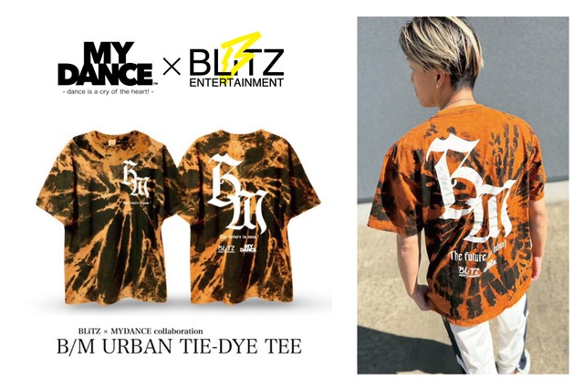 B/M  URBAN TEE〜コラボTシャツタイダイ〜