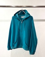 90s~ Jennifer Lauren Poly×Cotton Zip-up Sweat Hoodie