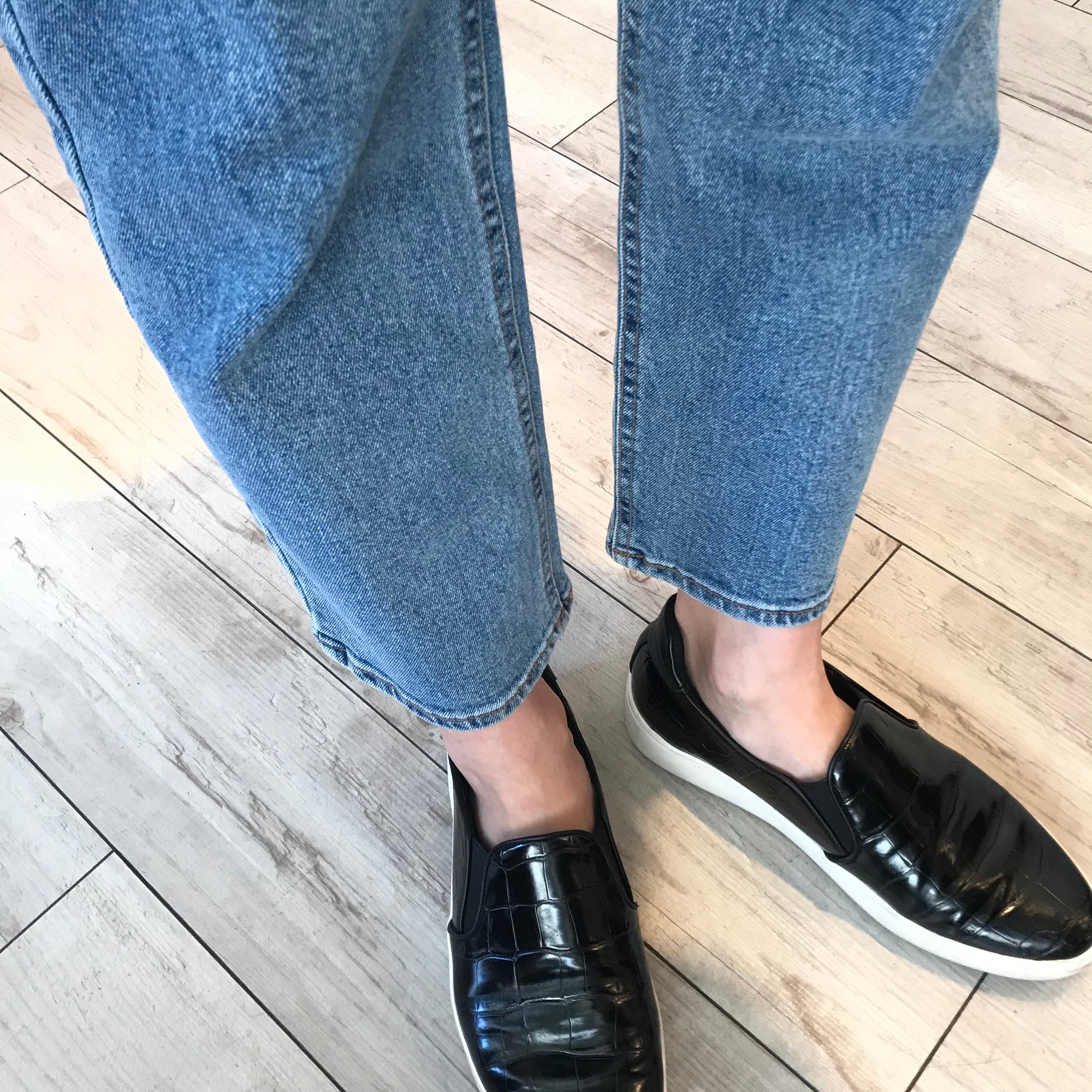 《GERUS D,RISE》ストレートデニムパンツ