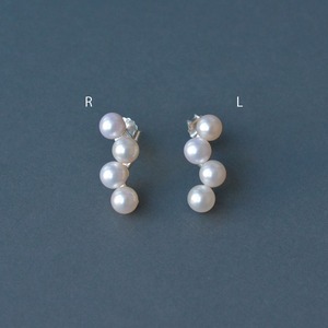 Paula ピアス・イヤリング シルバー