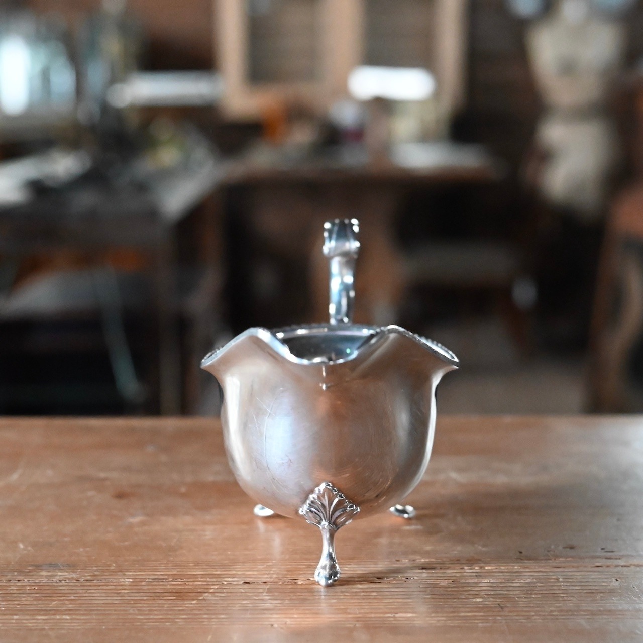 Sauce Boat / ソースボート〈 花器・花瓶・シルバー・小物入れ・オブジェ・アンティーク・ヴィンテージ 〉113672