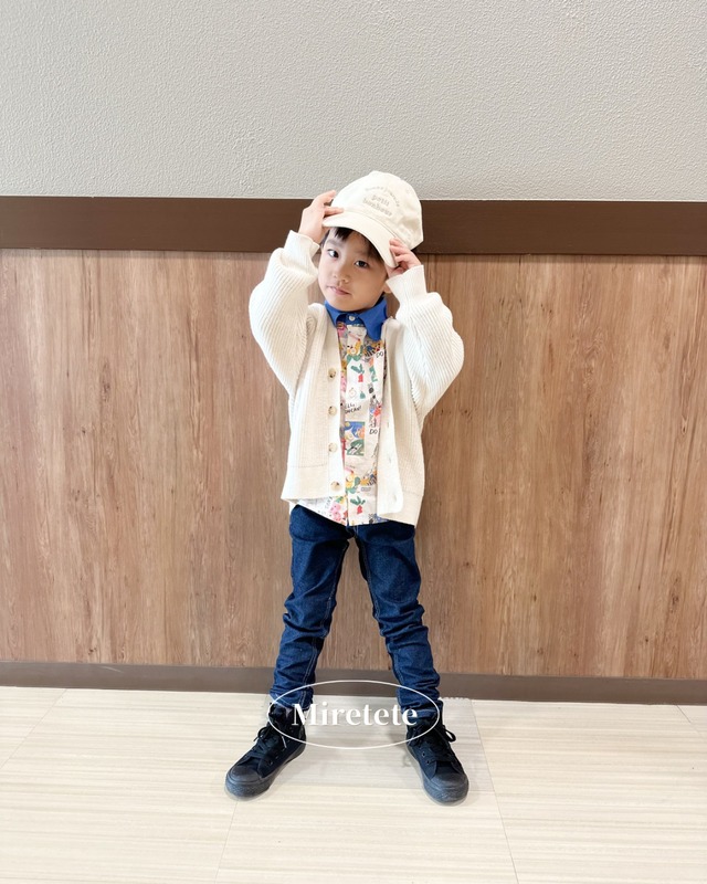 【取寄】これ着こなせたらおしゃれ確定!芸術家風柄シャツ