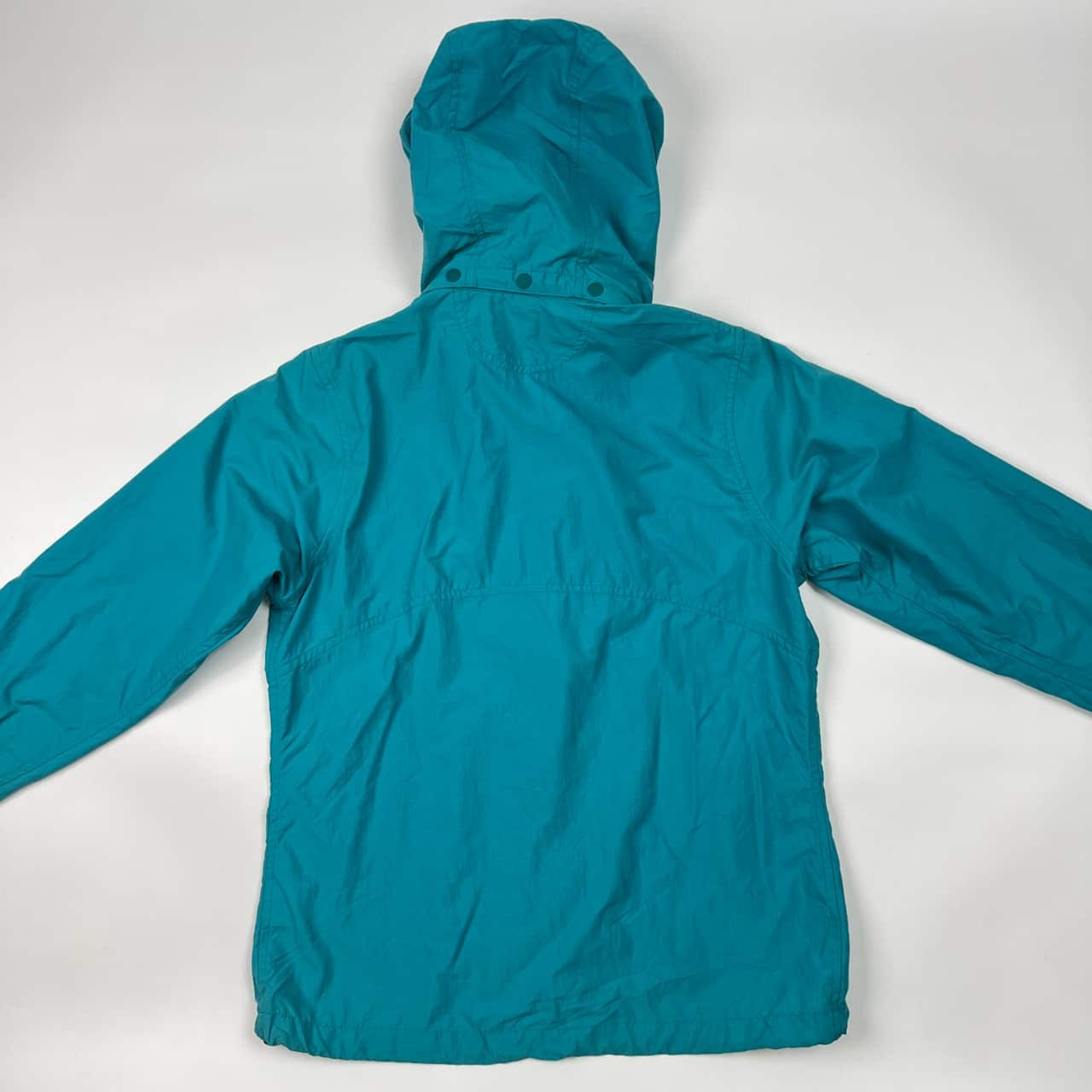 Foxfire フォックスファイヤー 取り外し可フード ナイロン ジャケット ジャンパー M/グリーン ブルー レディース