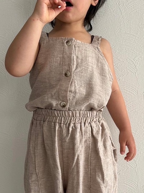 《即納》送料無料 【mini churros】red button blouse
