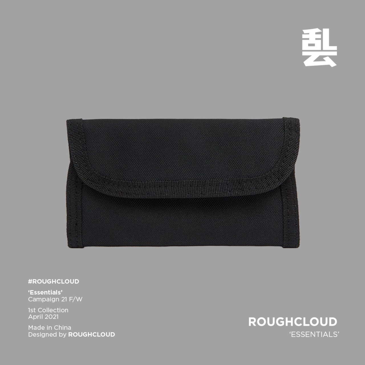 ROUGHCLOUD コーデュラナイロン 多機能スモールマルチウォレット