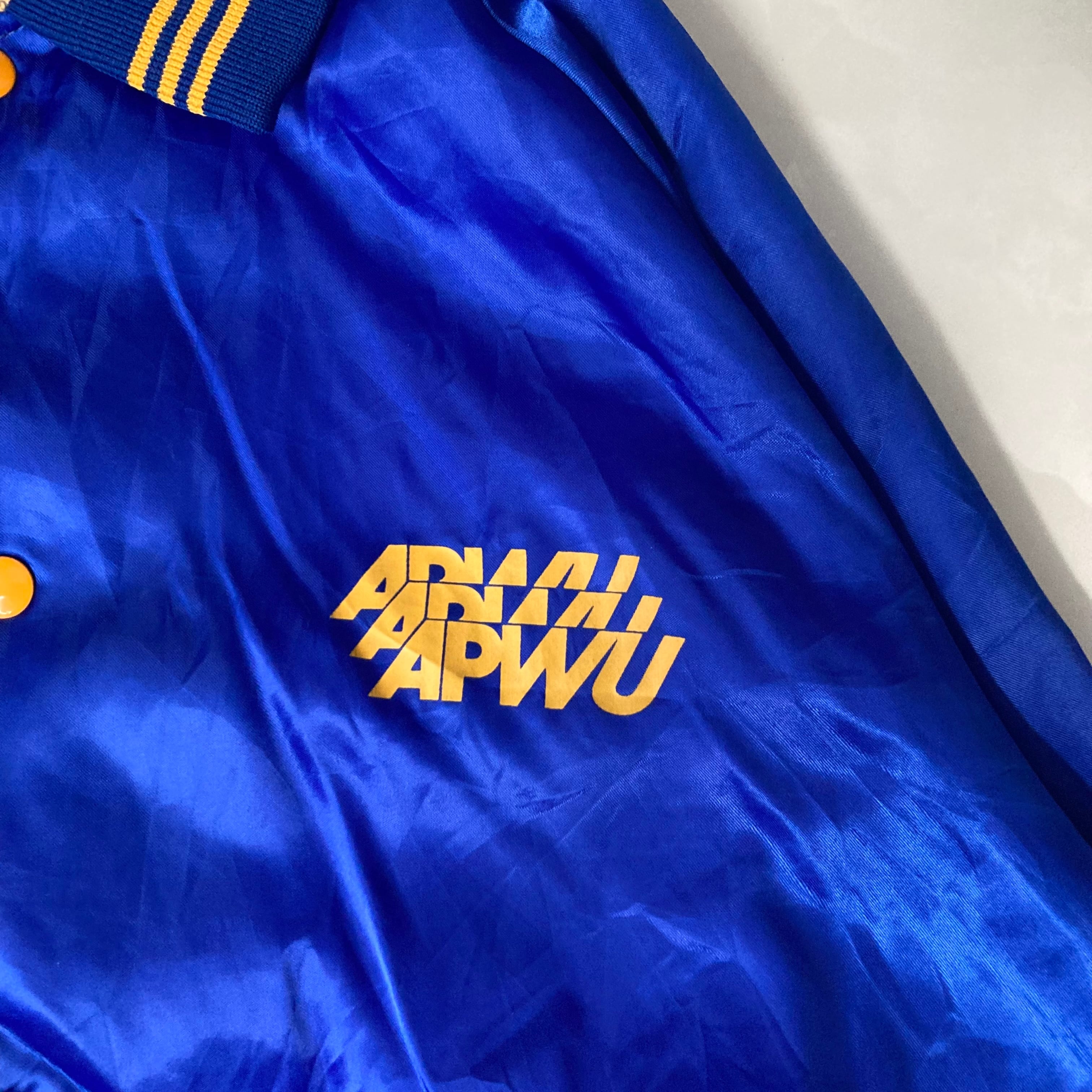 Made in USA】【ラグランスリーブ】MVP ナイロンスタジャン XL 
