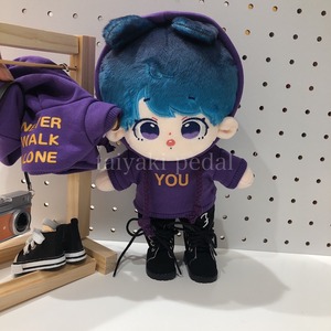ジミンフーディー　BTS　ジョングクテヒョン　ぬいぐるみ用　ちびぬい　ぬい服　15㎝　20㎝　洋服　着せ替え　ドール