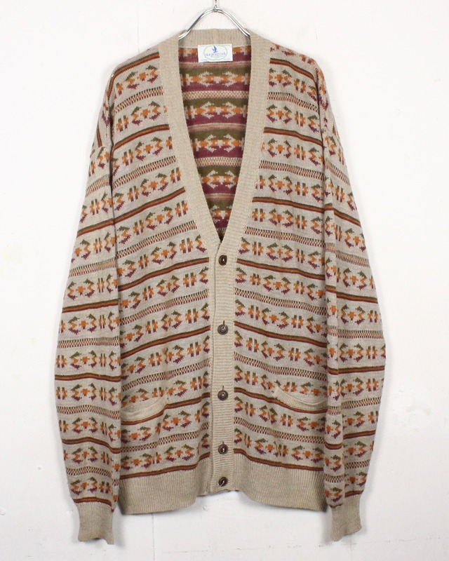 【Caka act2】Made in Italy Linen Blend Knit Cardigan