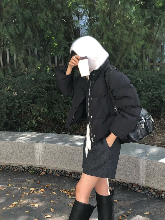 (予約) verveine / Claire raccoon balaclava 3color