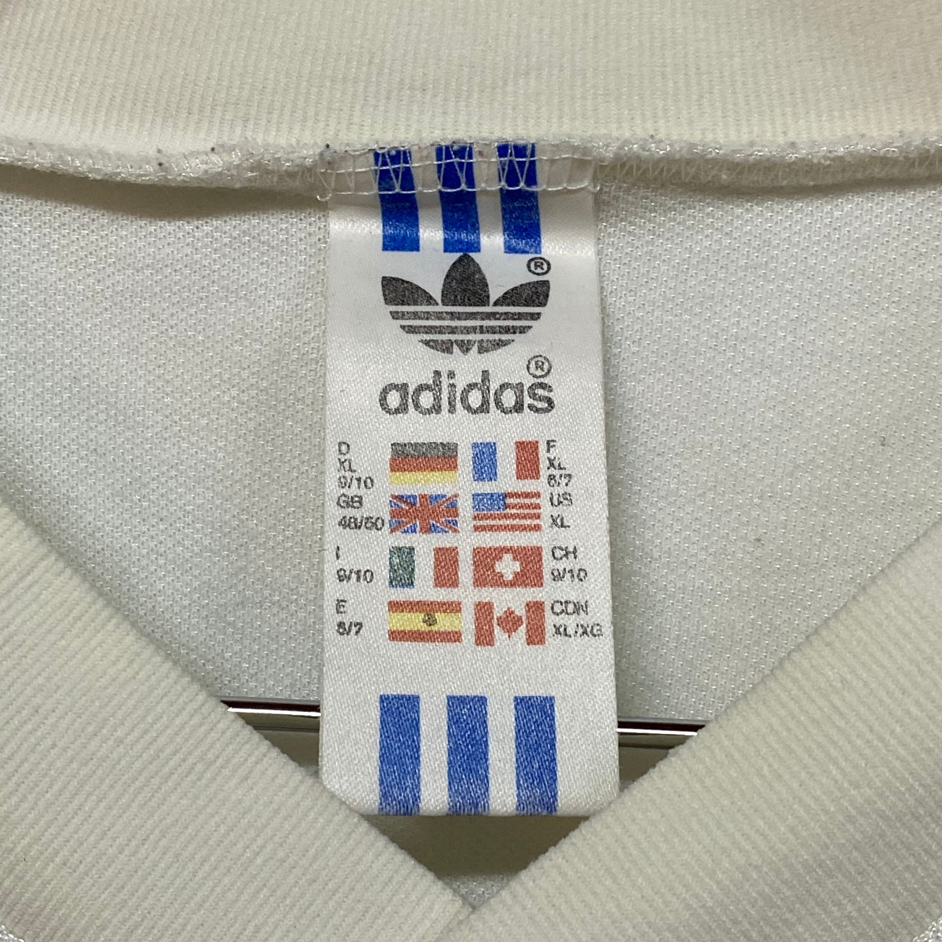 スロベニア製 80~90年代 アディダス adidas ゲームシャツ サッカー ...